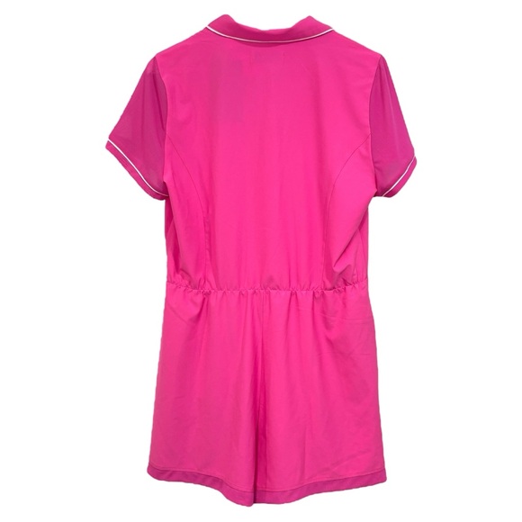 Original Penguin Women's Veronica Romper with Mesh Sleeves Size Large Womens NWT - Picture 9 of 13